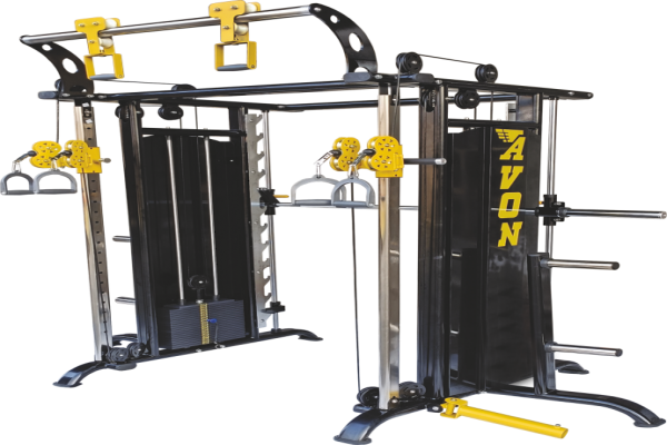 MULTI FUNCTIONAL TRAINER WITH SMITH MACHINE